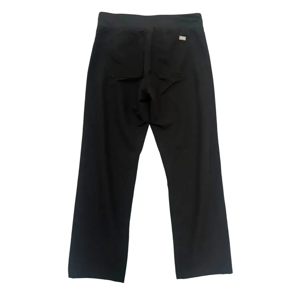 FIGS Technical Collection Scrub Pants Bundle Lot of 2 Women Small Black Stretch - Picture 3 of 7